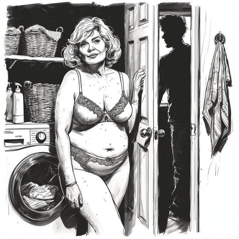 Vanhempi nainen rinnat