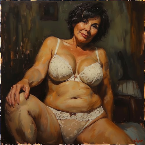 Caught at Her Lingerie Drawer