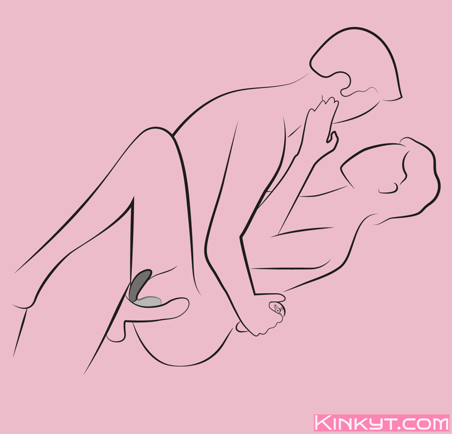 A We-Vibe couple's vibrator, designed for use during intercourse.