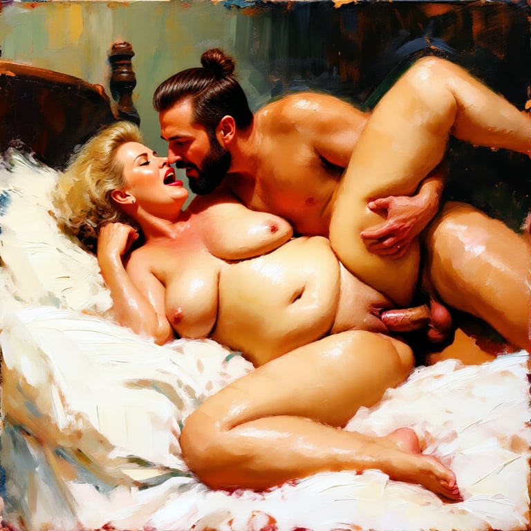 Vanhempi isorintainen nainen 